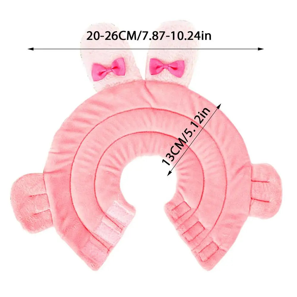 Dog Recovery Collar Soft Recovery Dog Cone Anti-Licking Elizabethan Collar Adjustable Neck Donut Protective Pet Accessories For