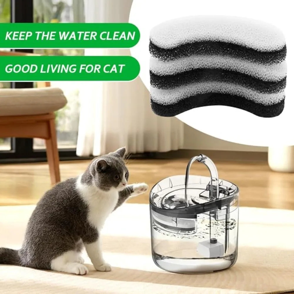 Replacement Filter WF050 Activated Carbon Pet Drinking Bowl Filter Accessories for Cat Dog Auto Water Drinking Fountain Feeder