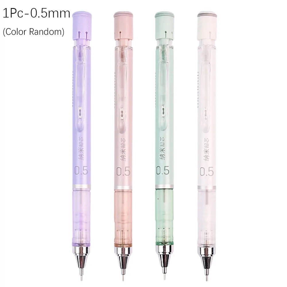 0.5/0.7MM 2B Automatic Pencil Cute Cat Paw Mechanical Pencil Press Type Movable Pencil Sketch Drawing Writing Stationery