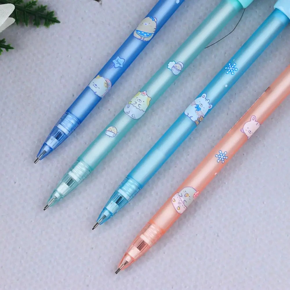 0.5/0.7MM 2B Automatic Pencil Cute Cat Paw Mechanical Pencil Press Type Movable Pencil Sketch Drawing Writing Stationery